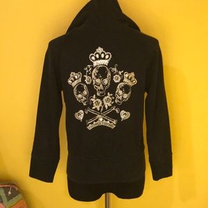 Victoria’s Secret skull hoodie. ☠️💀